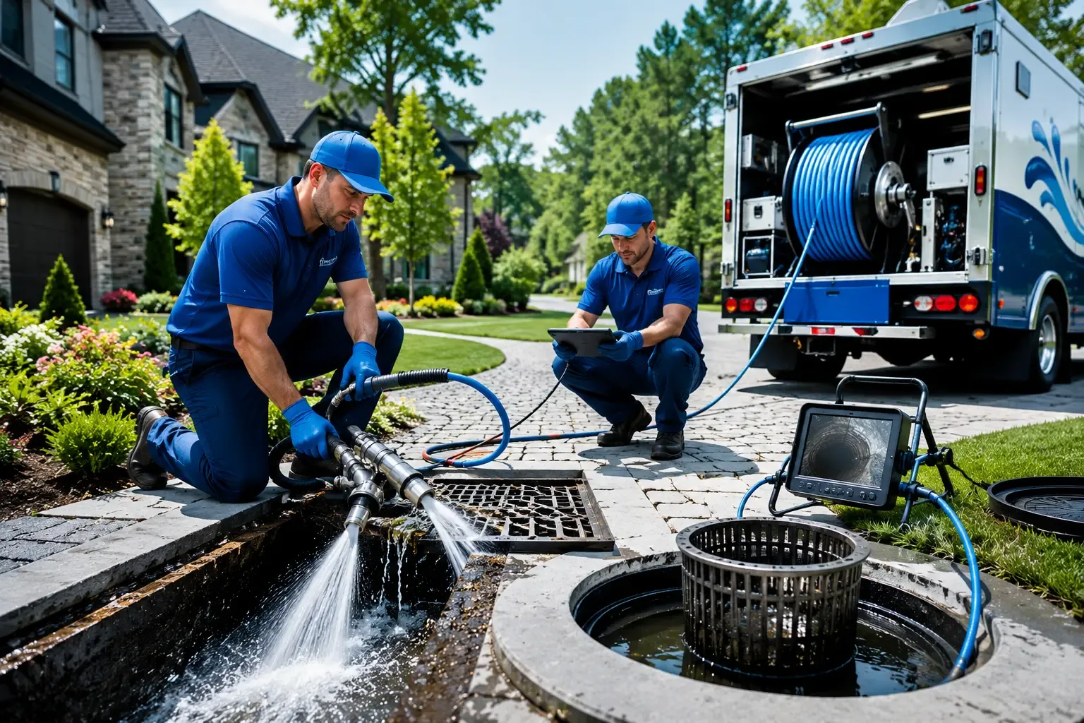 Local outdoor drain cleaning professionals in Trego, WI