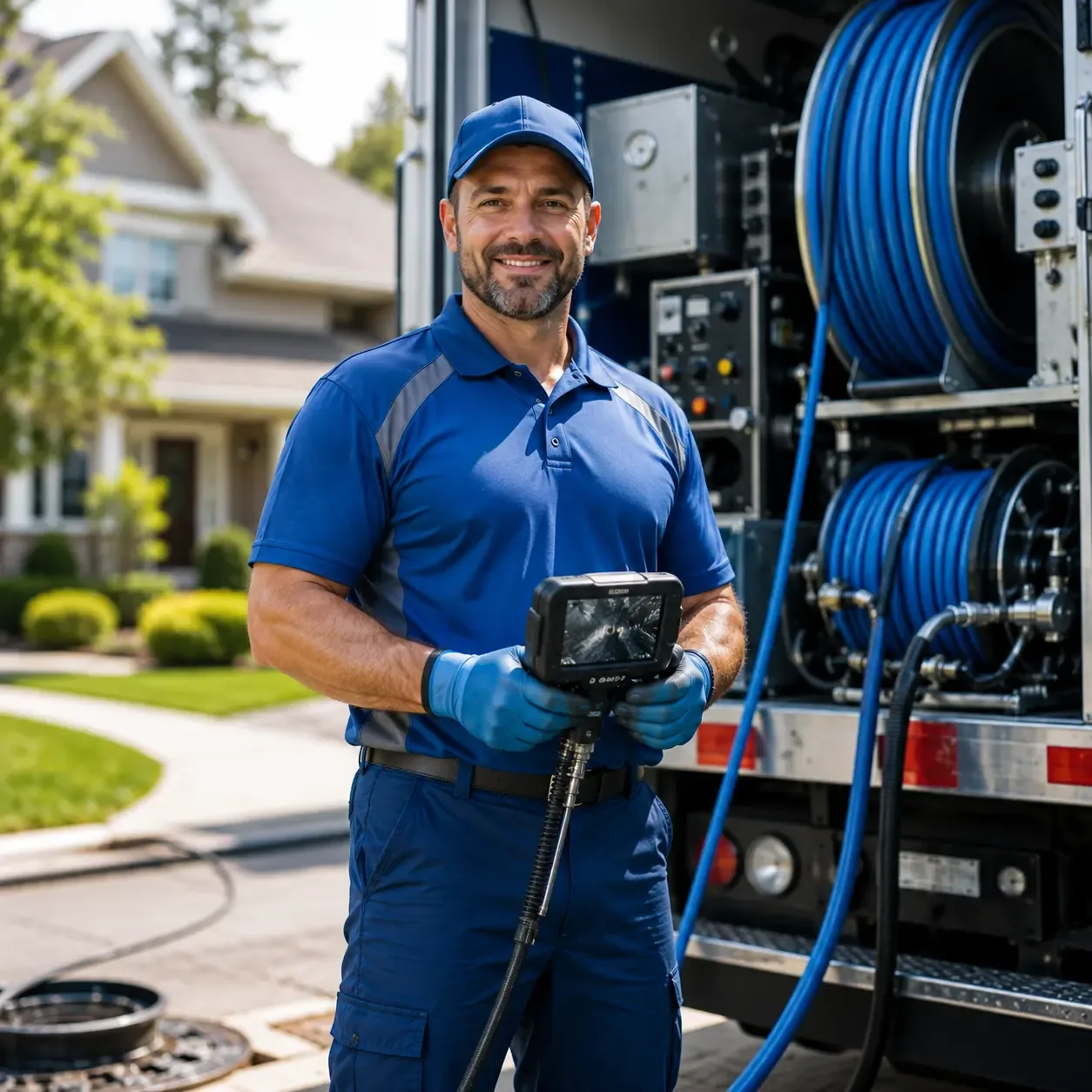 Local outdoor drain cleaning specialists in Trego, WI